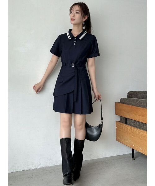 dazzlin（ダズリン）の「レイヤードライクスアーブーツ（ブーツ・レディース・ブラック/アイボリー・MEDIUM/LARGE）」の3枚目の写真