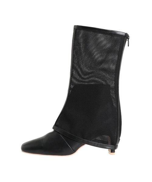 dazzlin（ダズリン）の「レイヤードライクスアーブーツ（ブーツ・レディース・ブラック/アイボリー・MEDIUM/LARGE）」の11枚目の写真