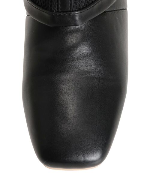 dazzlin（ダズリン）の「レイヤードライクスアーブーツ（ブーツ・レディース・ブラック/アイボリー・MEDIUM/LARGE）」の13枚目の写真