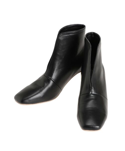 dazzlin（ダズリン）の「レイヤードライクスアーブーツ（ブーツ・レディース・ブラック/アイボリー・MEDIUM/LARGE）」の14枚目の写真