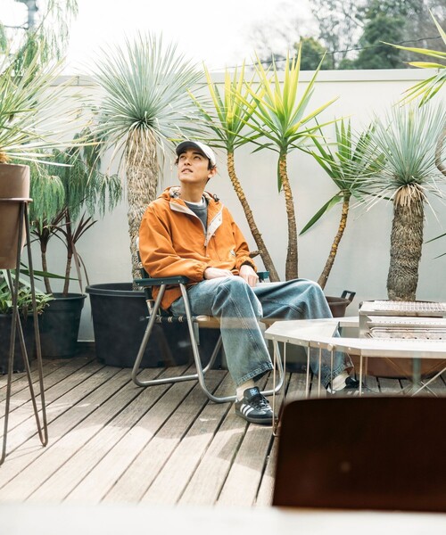 Foxfire（フォックスファイヤー）の「Foxfire/フォックスファイヤー 別注 destination anorak parka/デスティネーション アノラック パーカー/ブルゾン/ワイドシルエット（ナイロンジャケット・メンズ・ブラック/ホワイト/オレンジ/サンドグレー/チャコール・MEDIUM/LARGE）」の19枚目の写真