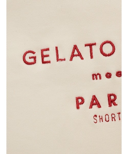 gelato pique（ジェラートピケ）の「【PARIYA】トートバッグ（トートバッグ・レディース・ピンク/オフホワイト・FREE）」の5枚目の写真