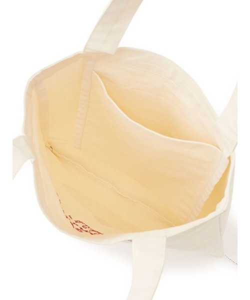 gelato pique（ジェラートピケ）の「【PARIYA】トートバッグ（トートバッグ・レディース・ピンク/オフホワイト・FREE）」の8枚目の写真