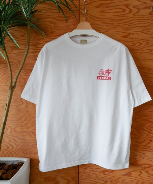 The Endless Summer（エンドレスサマー）の「【WEB / FLAG SHOP限定】TES CAL DINER BIG T-SHIRT /オーバーサイズ・ビッグシルエット・半袖T（Tシャツ/カットソー・メンズ・イエロー/レッド/グリーン/ブルー・SMALL/MEDIUM/LARGE/X-LARGE）」の16枚目の写真