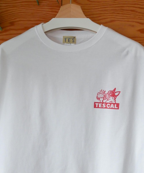 The Endless Summer（エンドレスサマー）の「【WEB / FLAG SHOP限定】TES CAL DINER BIG T-SHIRT /オーバーサイズ・ビッグシルエット・半袖T（Tシャツ/カットソー・メンズ・イエロー/レッド/グリーン/ブルー・SMALL/MEDIUM/LARGE/X-LARGE）」の17枚目の写真