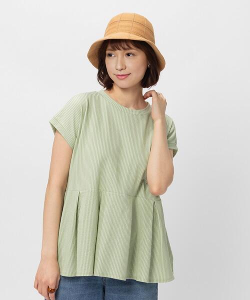 BACK NUMBER(バックナンバー)の「BACK NUMBER(バックナンバー)【レディース】格子編みサーモハット(ハット・レディース・ブラック/オレンジ・フリー)」の9枚目の写真