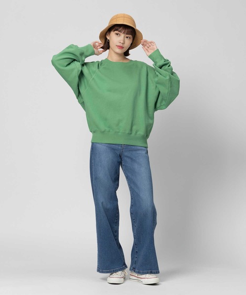 BACK NUMBER（バックナンバー）の「【BACK NUMBER】格子編みサーモハット（ハット・レディース・ブラック/オレンジ・フリー）」の7枚目の写真