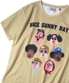 5.8oz T/CドライNICE SUNNY DAY Tee