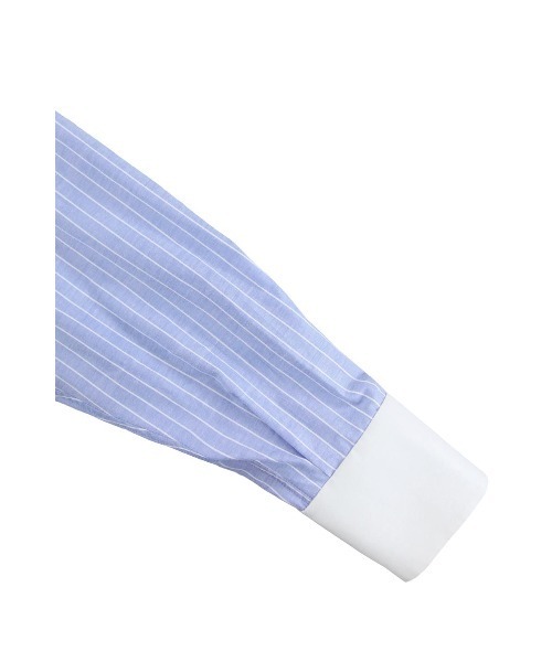 ALEXIA STAM(アリシアスタン)の「Striped Oversized Shirt / ストライプオーバーシャツ(シャツ/ブラウス・レディース・ピンク/ブルー・FREE)」の7枚目の写真