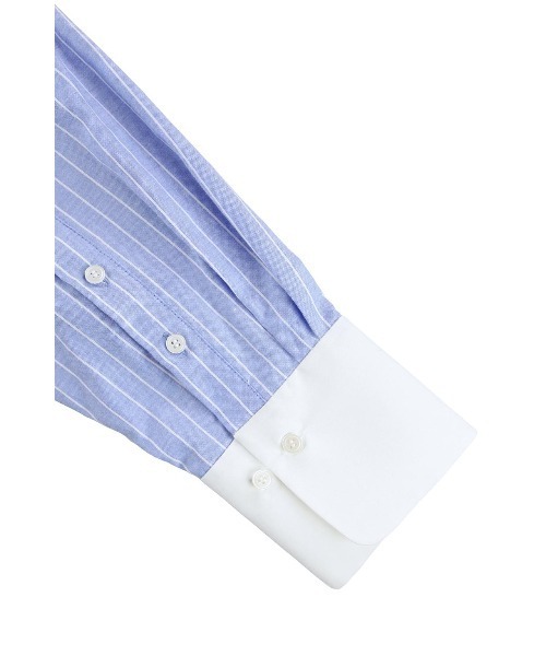 ALEXIA STAM(アリシアスタン)の「Striped Oversized Shirt / ストライプオーバーシャツ(シャツ/ブラウス・レディース・ピンク/ブルー・FREE)」の8枚目の写真