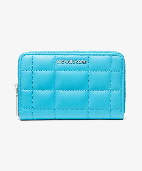 JET SET キルテッドレザー ウォレット スモール