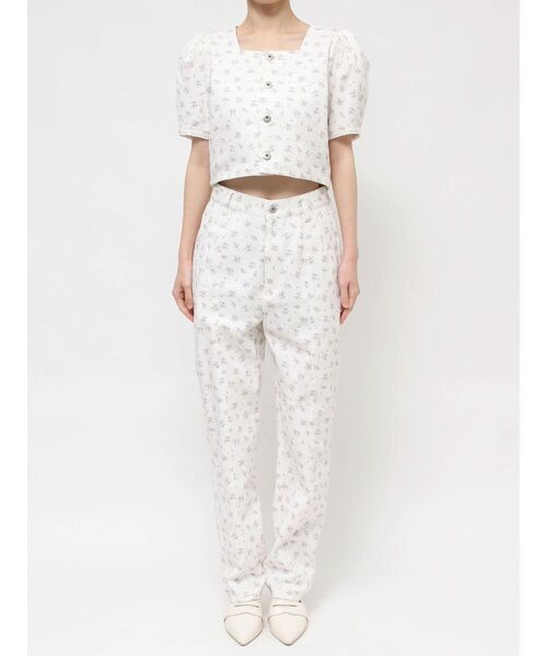 花柄 DRY WEAR ボトムス Mサイズ　ラナー 花柄 DRY WEAR ボトムス Mサイズ ラナー CALNAMUR（カルナムール）の