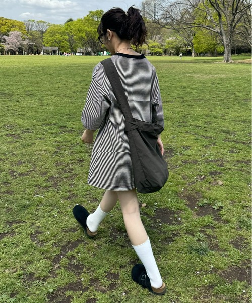 CIAOPANIC TYPY（チャオパニックティピー）の「2wayナイロンショルダー（ショルダーバッグ・メンズ・アイボリー/ブラック/カーキ・ONE SIZE）」の8枚目の写真