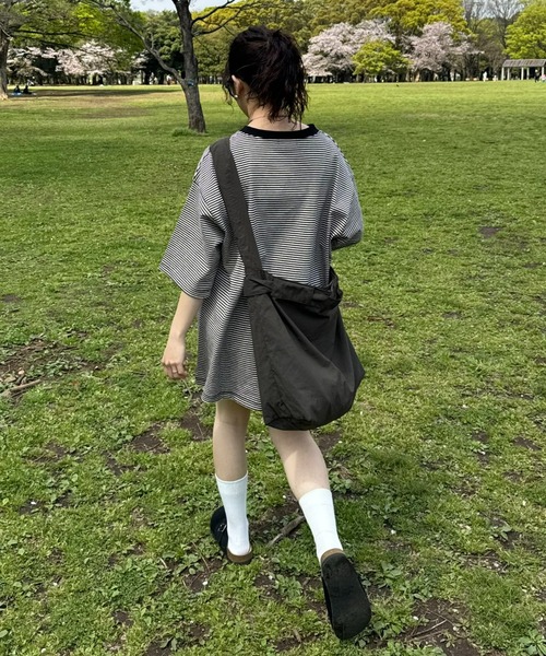 CIAOPANIC TYPY（チャオパニックティピー）の「2wayナイロンショルダー（ショルダーバッグ・メンズ・アイボリー/ブラック/カーキ・ONE SIZE）」の7枚目の写真