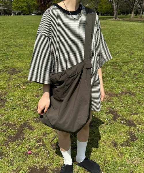 CIAOPANIC TYPY（チャオパニックティピー）の「2wayナイロンショルダー（ショルダーバッグ・メンズ・アイボリー/ブラック/カーキ・ONE SIZE）」の11枚目の写真