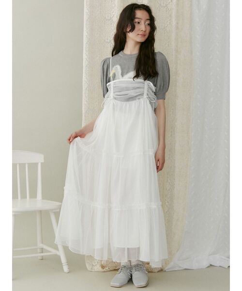 merry jenny（メリージェニー）の「あひるジャカードニットtops（ニット/セーター・レディース・ブラック/ピンク/グレー・FREE）」の11枚目の写真