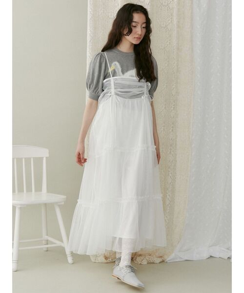 merry jenny（メリージェニー）の「あひるジャカードニットtops（ニット/セーター・レディース・ブラック/ピンク/グレー・FREE）」の12枚目の写真