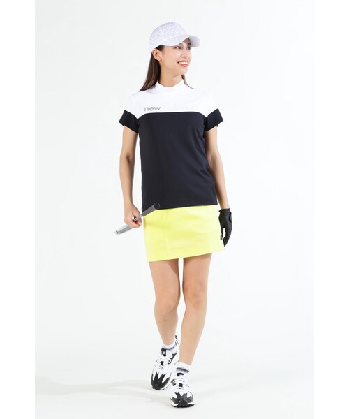 New Balance Golf(ニューバランスゴルフ)の「【new balance golf】ストレッチ スウェット ラインバンド スカート (WOMENS SPORT)(スカート・レディース・イエロー系その他・SMALL/MEDIUM/X-SMALL)」の3枚目の写真