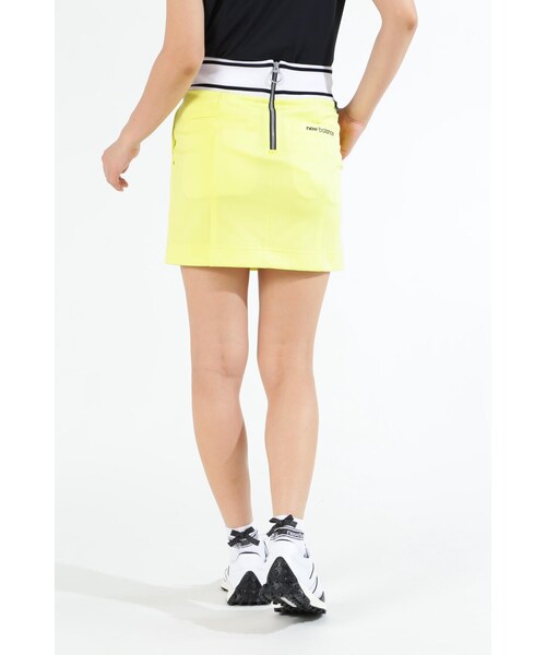 New Balance Golf(ニューバランスゴルフ)の「【new balance golf】ストレッチ スウェット ラインバンド スカート (WOMENS SPORT)(スカート・レディース・イエロー系その他・SMALL/MEDIUM/X-SMALL)」の5枚目の写真