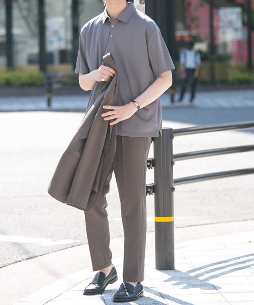 URBAN RESEARCH ROSSO MEN(アーバンリサーチロッソメン)の「『XLサイズあり』『抗菌/防臭』ハイパフォーマンスコンフォートポロシャツ(ポロシャツ・メンズ・ブラック/グレー/チャコールグレー/ネイビー・SMALL/MEDIUM/LARGE/X-LARGE)」の11枚目の写真