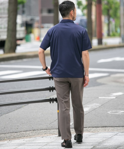 URBAN RESEARCH ROSSO MEN(アーバンリサーチロッソメン)の「『XLサイズあり』『抗菌/防臭』ハイパフォーマンスコンフォートポロシャツ(ポロシャツ・メンズ・ブラック/グレー/チャコールグレー/ネイビー・SMALL/MEDIUM/LARGE/X-LARGE)」の16枚目の写真