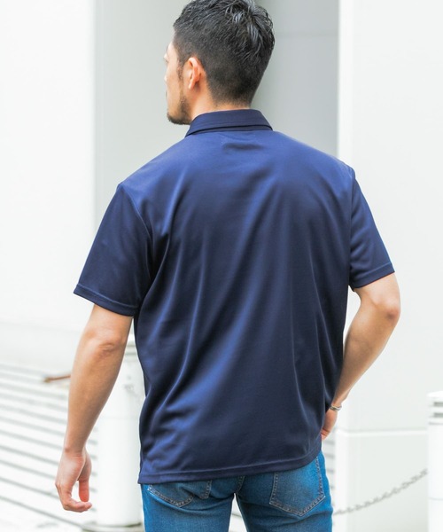 URBAN RESEARCH ROSSO MEN(アーバンリサーチロッソメン)の「『XLサイズあり』『抗菌/防臭』ハイパフォーマンスコンフォートポロシャツ(ポロシャツ・メンズ・ブラック/グレー/チャコールグレー/ネイビー・SMALL/MEDIUM/LARGE/X-LARGE)」の22枚目の写真