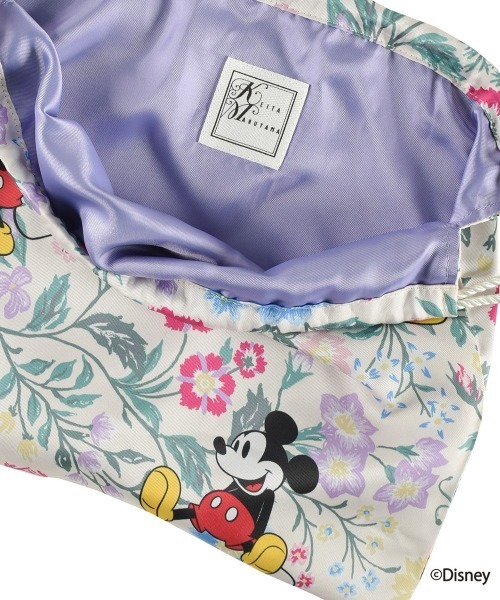 KEITAMARUYAMA 「Disney」print 巾着　ミッキーマウス KEITA MARUYAMA（ケイタマルヤマ）の「Disney print巾着