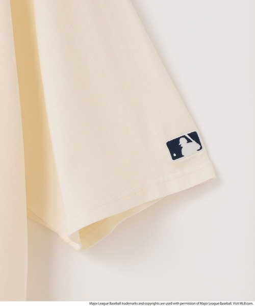 LOWRYS FARM（ローリーズファーム）の「ＭＬＢピグメントＳＳ　125196（Tシャツ/カットソー・メンズ・ホワイト/チャコールグレー/ブルー・FREE）」の7枚目の写真