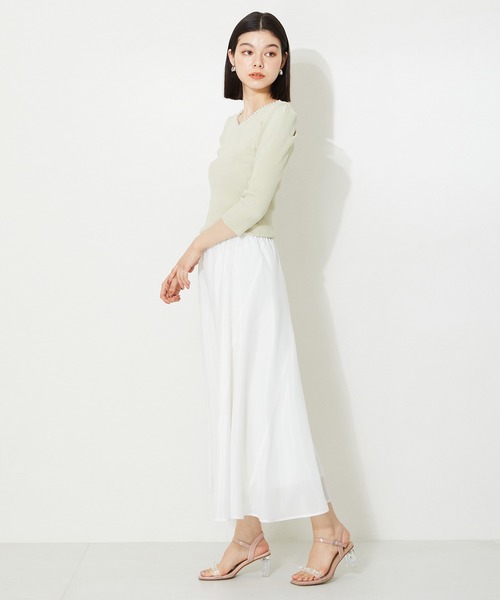 クリアモチーフヒールアップサンダル/MO42201（サンダル）｜ORiental