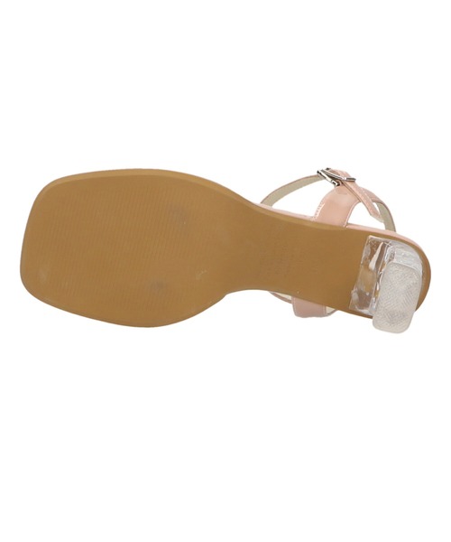 クリアモチーフヒールアップサンダル/MO42201（サンダル）｜ORiental