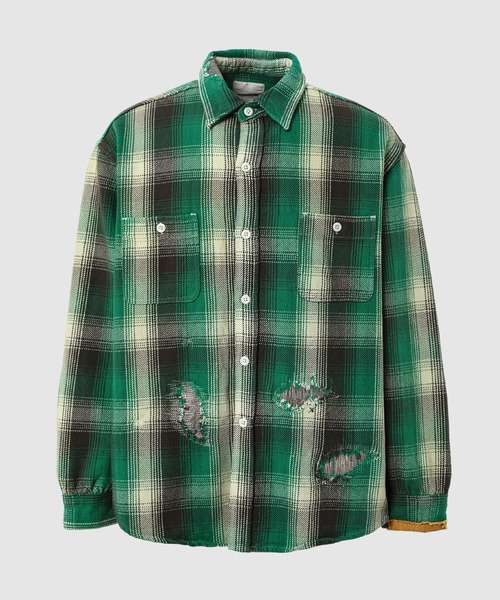 BOW WOW（バウワウ）の「HEAVY WEIGHT FLANNEL SHIRTS AGING（シャツ