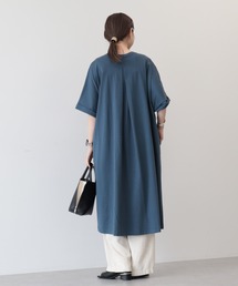 バックタックカットチュニック