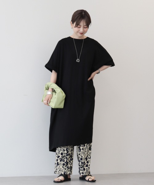 AMERICAN HOLIC(アメリカンホリック)の「バックタックカットチュニック(チュニック・レディース・ブルー/オフホワイト/ブラック・FREE)」の13枚目の写真