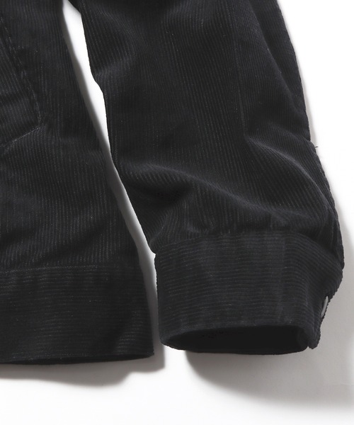 FIVE BROTHER（ファイブブラザー）の「FIVE BROTHER/ファイブブラザー CORDUROY ZIP WORK JACKET ジップジャケット コーデュロイ アメカジ（ブルゾン・メンズ・ブラック/ベージュ・S/M）」の8枚目の写真