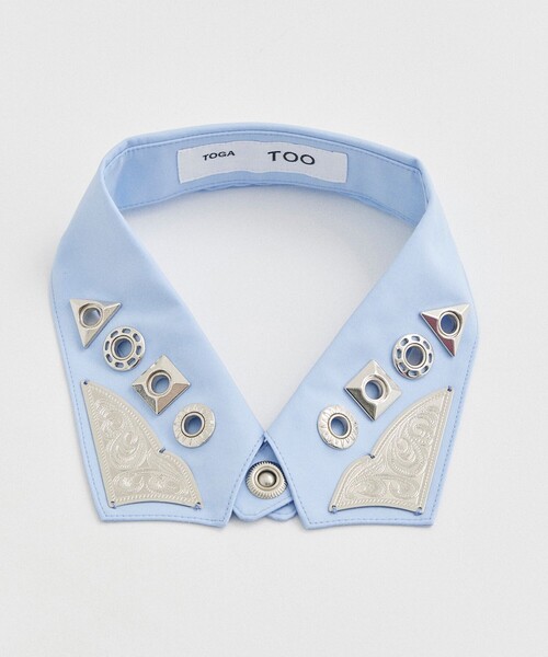 TOGA(トーガ)の「【TOGA TOO/トーガトゥ】Metal collar/付け襟(付け襟・レディース・ホワイト/ブラック/ブルー・FREE)」の3枚目の写真