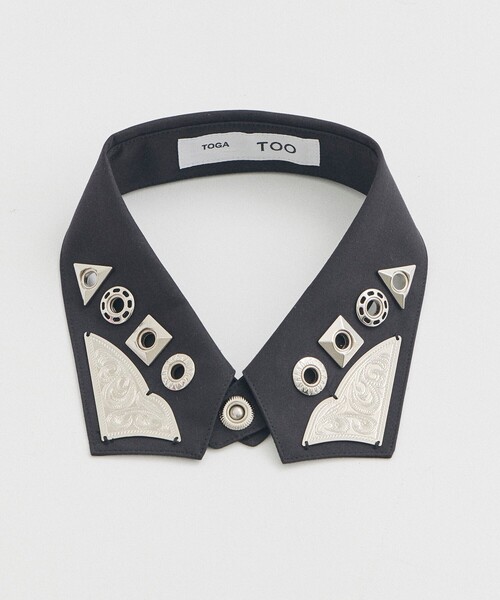 TOGA(トーガ)の「【TOGA TOO/トーガトゥ】Metal collar/付け襟(付け襟・レディース・ホワイト/ブラック/ブルー・FREE)」の2枚目の写真