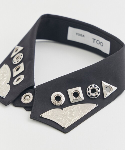 TOGA(トーガ)の「【TOGA TOO/トーガトゥ】Metal collar/付け襟(付け襟・レディース・ホワイト/ブラック/ブルー・FREE)」の5枚目の写真