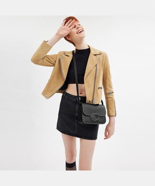 【COACH】コーチ アイドル バッグ・リベット COACH（コーチ）の「アイドル バッグ・リベット（ショルダー