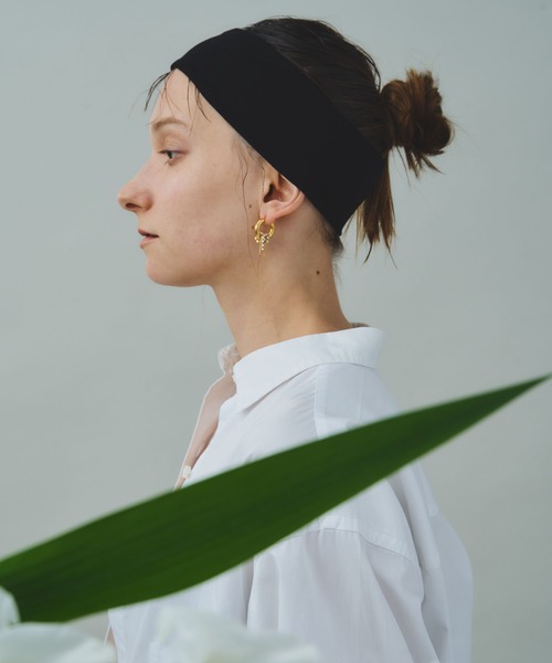 loni(ロニ)の「【金属アレルギー対応】Lupinus Bijou Chain Pierce/ルピナスビジューチェーンピアス(ピアス(両耳用)・レディース・ゴールド/シルバー・FREE)」の4枚目の写真