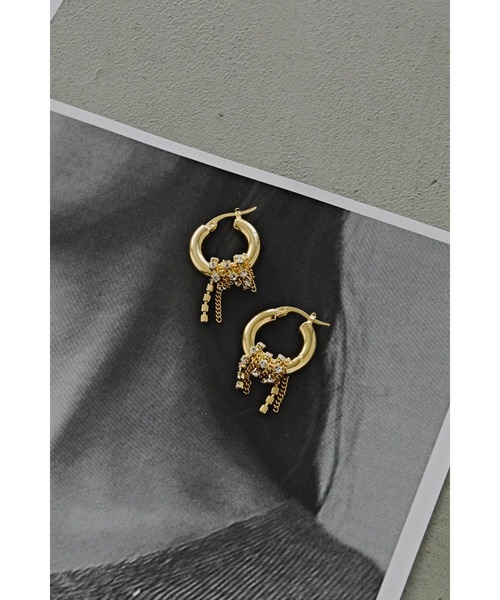 金属アレルギー対応】Lupinus Bijou Chain Pierce/ルピナス
