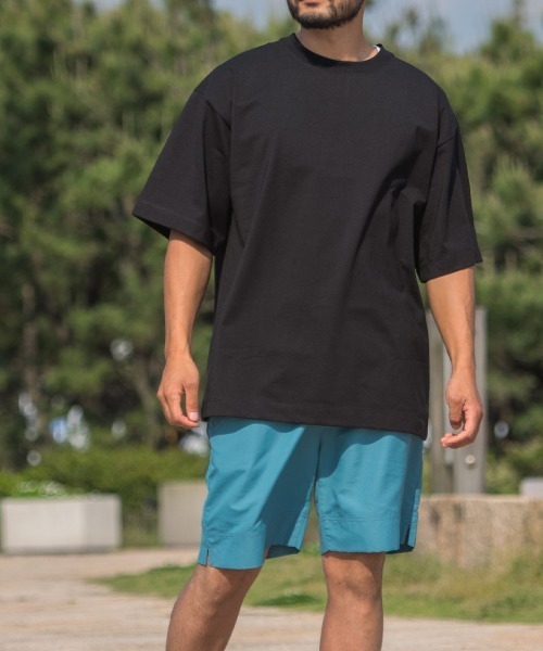 Sunny Smith(サニースミス)の「【サニースミス/sunnysmith】11.6ウルトラヘビーオンスChampion Plating Heavy(CP)(Tシャツ/カットソー・メンズ・オフホワイト/ブラック/チャコール・M/L)」の1枚目の写真