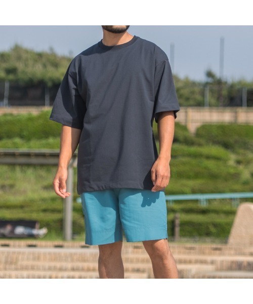 Sunny Smith(サニースミス)の「【サニースミス/sunnysmith】11.6ウルトラヘビーオンスChampion Plating Heavy(CP)(Tシャツ/カットソー・メンズ・オフホワイト/ブラック/チャコール・M/L)」の4枚目の写真