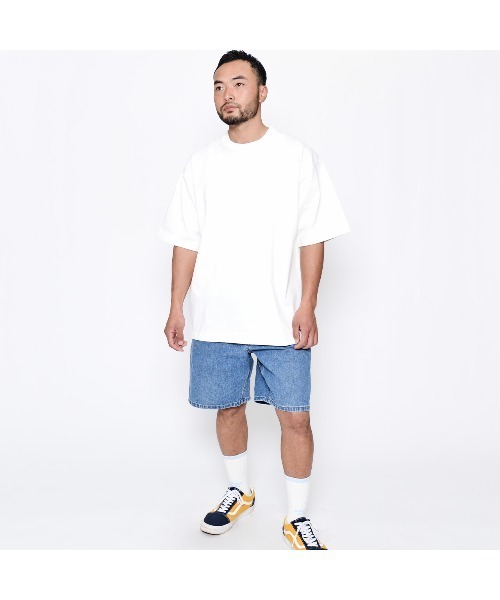 Sunny Smith(サニースミス)の「【サニースミス/sunnysmith】11.6ウルトラヘビーオンスChampion Plating Heavy(CP)(Tシャツ/カットソー・メンズ・オフホワイト/ブラック/チャコール・M/L)」の11枚目の写真