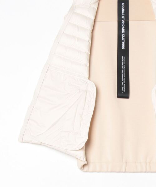 DOUBLE STANDARD CLOTHING（ダブルスタンダードクロージング）の「キルティングダウンベスト（ベスト・レディース・キナリ/ブラック・FREE）」の14枚目の写真