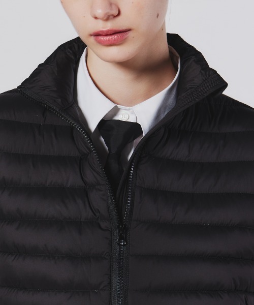 DOUBLE STANDARD CLOTHING（ダブルスタンダードクロージング）の「キルティングダウンベスト（ベスト・レディース・キナリ/ブラック・FREE）」の5枚目の写真