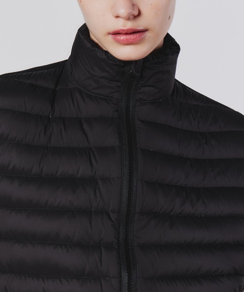 DOUBLE STANDARD CLOTHING（ダブルスタンダードクロージング）の「キルティングダウンベスト（ベスト・レディース・キナリ/ブラック・FREE）」の6枚目の写真