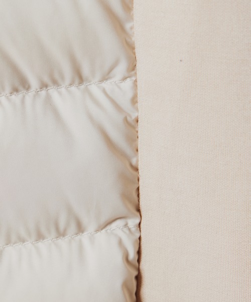 DOUBLE STANDARD CLOTHING（ダブルスタンダードクロージング）の「キルティングダウンベスト（ベスト・レディース・キナリ/ブラック・FREE）」の9枚目の写真