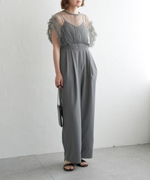 notch. | チュールフリルオールインワン(つなぎ/オールインワン)