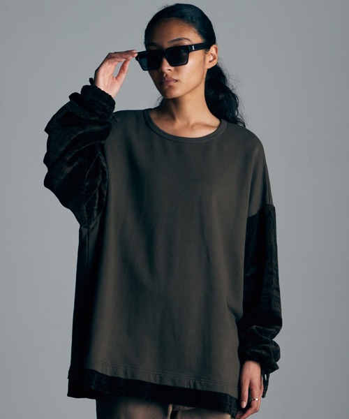 VIRGOwearworks（ヴァルゴウェアワークス）の「Ethnic arm swt（スウェット・メンズ・ネイビー/ブラウン/ブラック・2/4/3）」の2枚目の写真