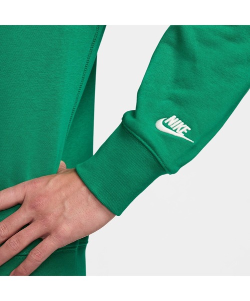 NIKE（ナイキ）の「ナイキ クラブ FT ボルト L/S クルー（スウェット・メンズ・ブラック/ホワイト/ネイビー/グリーン・L/M/S/XL）」の12枚目の写真